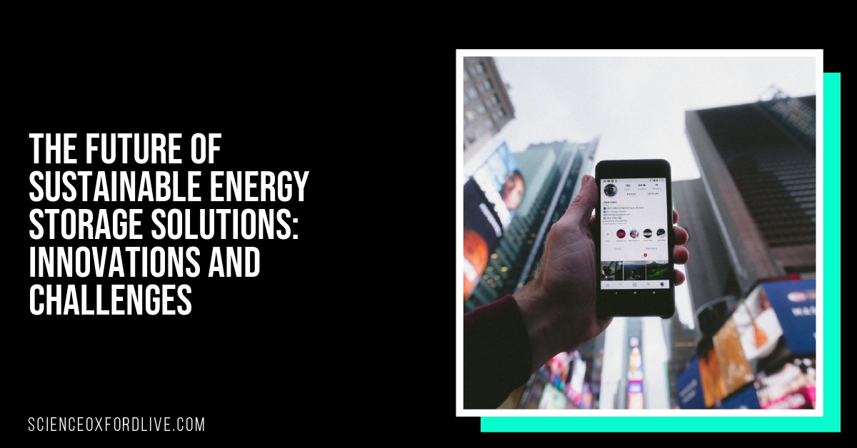 The Future of Sustainable Energy Storage Solutions: Innovations and Challenges